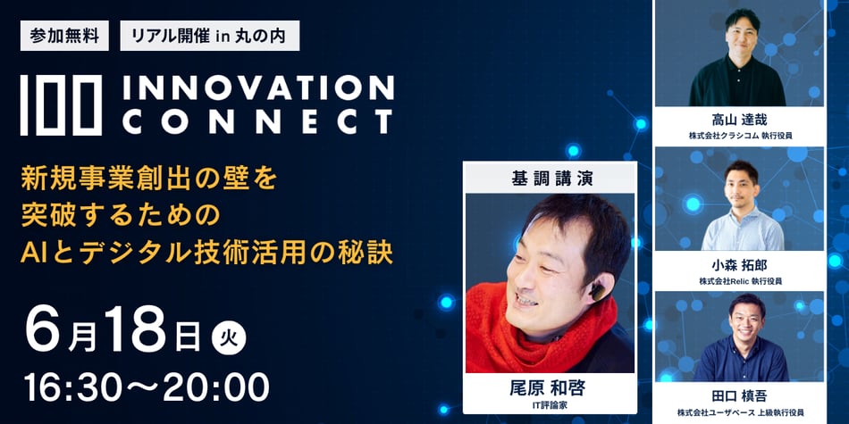 100 Innovation Connect バナー